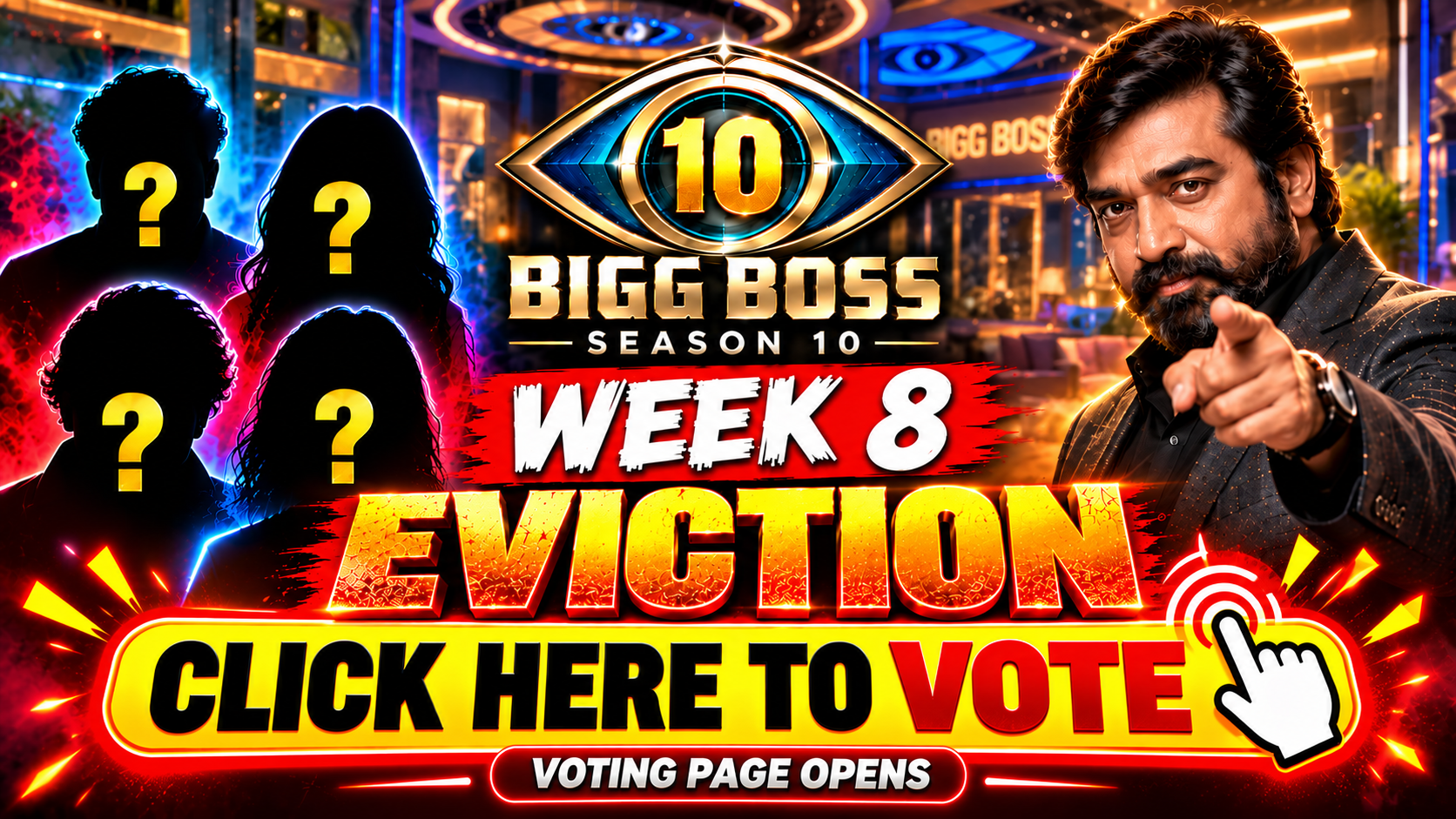 bigg boss tamil season 10 vote – Week 8 Eviction Voting
